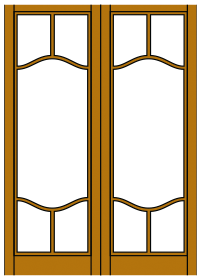 Image of FL9 French Light Door