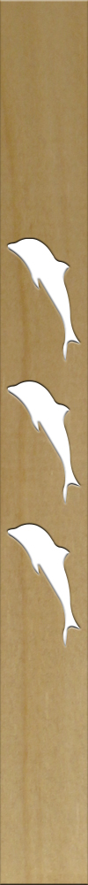 Image of Dolphin Single Panel Design