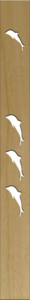 Image of Dolphin Double Panel Design