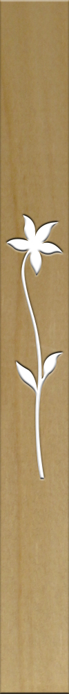 Image of Poinsettia Single Panel Design