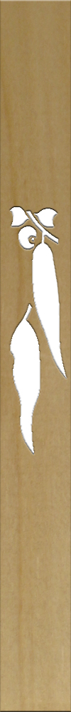 Image of Gum Leaf Single Panel Design
