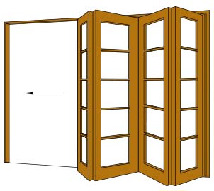 Image of 4 Folding - all one way W Window